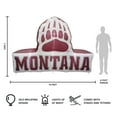thumbnail image 4 of Logo Brands Montana Grizzlies Pre-Lit 7’x10’ Team Inflatable, 4 of 6