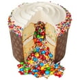thumbnail interactive-video image 1 of Member's Mark x Carlo's Bakery Colossal Candy-Filled Vanilla Cupcake, 5 lbs., 1 of 9