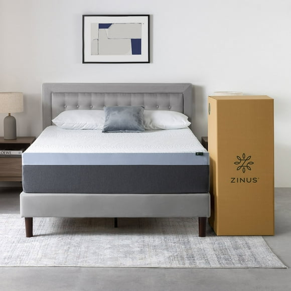 Zinus Night Therapy 12" Medium Gel-Infused Memory Foam Mattress
