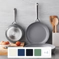 thumbnail image 5 of Member's Mark 3-Piece Modern Ceramic Fry Pan Set, Assorted Colors, 5 of 5