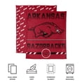 thumbnail image 6 of Logo Brands Arkansas Razorbacks 60"x70" Super Plush Blanket, 6 of 7