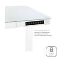 thumbnail image 8 of Seville Classics airLIFT Electric Tempered Glass Height Adjustable Desk, 48" x 24", 8 of 15