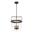 thumbnail image 2 of Hunter Karloff with Clear Glass Pendant Ceiling Light Fixture, 2 of 7