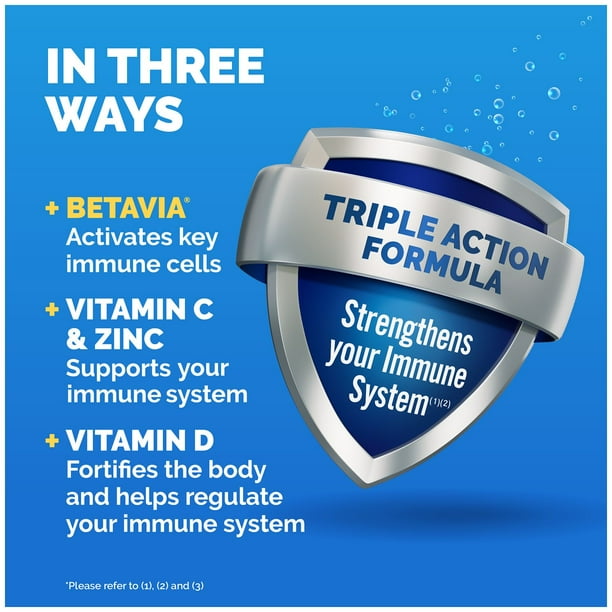 RedoxVita Triple Action 30 Comprimés Effervescents