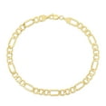 thumbnail image 1 of Lite Figaro Bracelet in 14K Gold, 1 of 5
