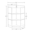 thumbnail image 6 of RiverRidge Kids Corner Playroom 6 Cubby Cabinet with 4 Folding Storage Bins, 6 of 7