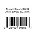 thumbnail image 1 of Newport Menthol Gold Classic 100 Cigarettes 20 ct., 10 pk., 1 of 1