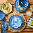 thumbnail image 2 of Member's Mark Bamboo Melamine 12-Piece Dinnerware Set, Choose Color, 2 of 10