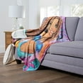 thumbnail image 2 of Disney Little Mermaid Cloud Faux Fur Throw, 50" x 60", 2 of 4