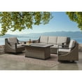 thumbnail image 2 of Member's Mark Harper 4-Piece Fire Pit Set with Sunbrella Cushions, 2 of 6