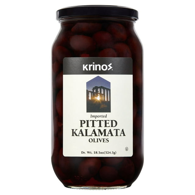 Krinos Kalamata Pitted Olives, 35.27 oz.