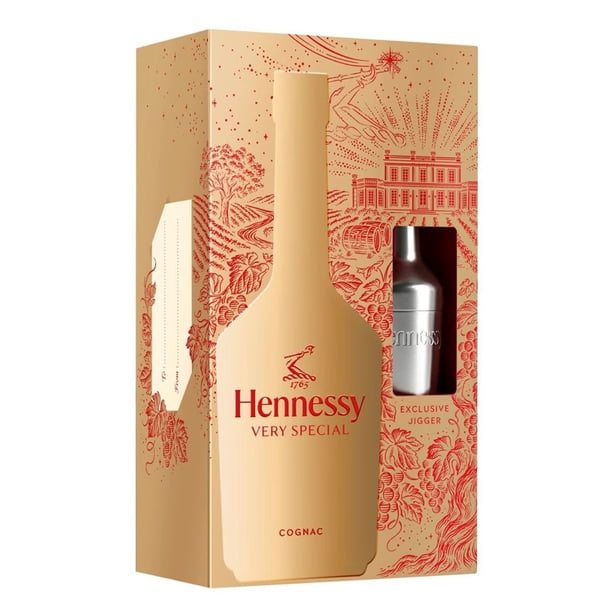 Hennessy Very Special Cognac Gift Pack with Shaker, 750 ml