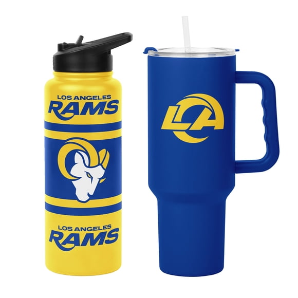 Logo Brands Los Angeles Rams Tumbler Set