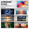 thumbnail image 4 of SAMSUNG 55” Class M70H Series Mini LED 4K UHD Vision AI Companion Smart Tizen TV, 4 of 18