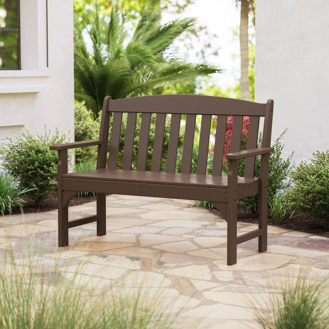POLYWOOD Gulf Shores 48” Outdoor Bench
