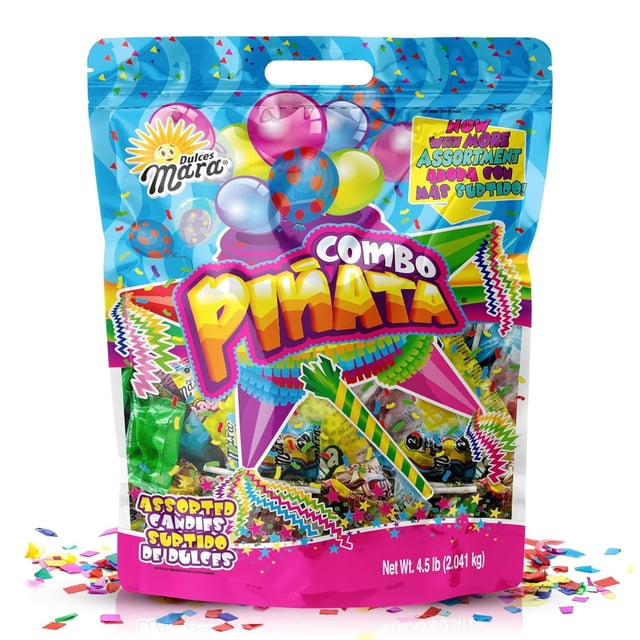 Dulces Mara Pinata Candy Combo Mix, 4.5 lbs.
