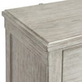 thumbnail image 4 of Society Den Jack 2-Drawer Nightstand with USB Ports, Whitewash, 4 of 11