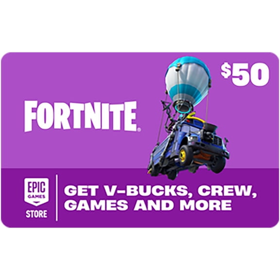 Fortnite $50 Email Delivery Gift Card