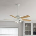 thumbnail image 3 of Hunter 52" Crestfield Indoor Ceiling Fan with LED Light and Pull Chain, 3 of 10