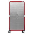 thumbnail image 4 of Seville Classics UltraHD 6-Piece Steel Garage Cabinet Storage Set With Rolling Workbench, 12' Wide, 4 of 17