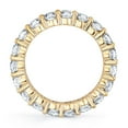 thumbnail image 3 of Lab Created White Sapphire Eternity Band in 14K Gold, 3 of 9