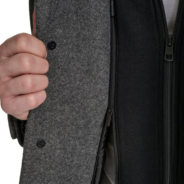 DKNY Men's Hooded Coat - Samsclub.com