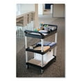 thumbnail image 7 of Rubbermaid Commercial Xtra Open Side 3-Shelf Utility Cart, 7 of 7