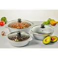 thumbnail image 4 of Imusa 3-Piece Cast Aluminum Caldero Set (3.2Qt, 4.2Qt, 6.7Qt), 4 of 6