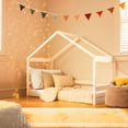 thumbnail image 6 of Little Seeds Trellis Toddler House Bed, Choose Color, 6 of 6