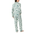 thumbnail image 3 of DreamMark Women's 2-Piece Notch Collar Pajama Set, 3 of 8