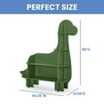 thumbnail image 3 of Delta Children Dinosaur Shaped Bookcase, Green, 3 of 9