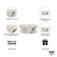 thumbnail image 6 of Zak Designs 8-Piece Bamboo Melamine Kids Dinnerware Set, 6 of 9