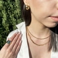 thumbnail image 3 of Beaded Chain Necklace in 14K Gold or Sterling Silver, 3 of 4