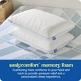 thumbnail image 6 of Sealy Dreamlife Medium Memory Foam Pillow, 6 of 8