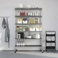 thumbnail image 10 of Member's Mark 6-Tier NSF Heavy Duty Wire Shelving, 47.75" W x 18" D x 75.5" H, 10 of 20