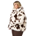 thumbnail image 7 of Edited by Maren Morris Women's Faux Fur Jacket, 7 of 13