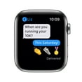 thumbnail image 5 of Apple Watch Series 6 Stainless Steel Case with Sport Band 44mm GPS + Cellular (Choose Color), 5 of 8