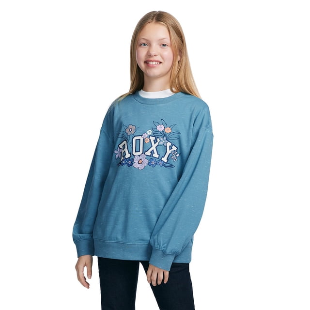 Roxy Girls French Terry Crewneck Sweatshirt