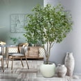 thumbnail image 3 of Artificial 7' Premium Eucalyptus Tree in Oversized Pot, 3 of 5