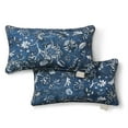 thumbnail image 2 of Martha Stewart Distressed Jacobean Indoor/Outdoor Decorative Pillow, Set of 2, Choose Size, 2 of 10