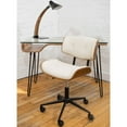 thumbnail image 7 of Lombardi Mid-Century Modern Adjustable Office Chair, Assorted Colors, 7 of 7