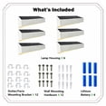 thumbnail image 8 of Deck Impressions Solar Gutter Light - 6 Pack, 8 of 9