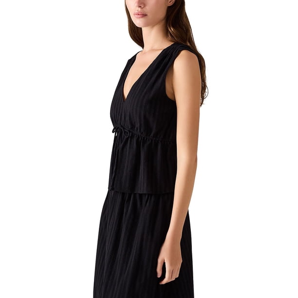 babyboo black and white dress Steve Madden Women's Kosta Dress, Black, Medium main image 0