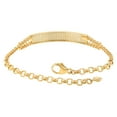 thumbnail image 3 of 1.25 CT. T.W. Diamond Pavé Bar Bracelet in 14K Gold, 3 of 8