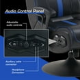 thumbnail image 4 of Pedestal Gaming Chair with Built-in Sound and Vibration, Assorted Colors, 4 of 14