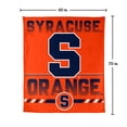 thumbnail image 7 of Logo Brands Syracuse Orange 60"x70" Super Plush Blanket, 7 of 7