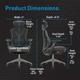 thumbnail image 3 of Lenovo Legion Mesh High Back Adjustable Gaming Office Chair, Assorted Colors, 3 of 9