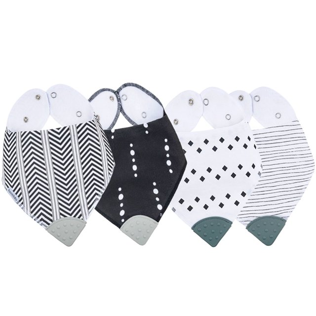 Bazzle Baby BandaBib Teethers, 4 pk., Choose Color - Samsclub.com
