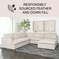 thumbnail image 3 of Capri Modular Fabric 6-Piece Sectional, 3 of 9