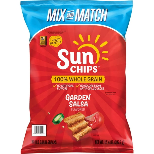 SunChips Garden Salsa Whole Grain Snacks, 12.25 oz. - Samsclub.com